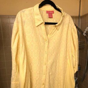 Woman's plus sized shirt, Woman Within brand- 2X